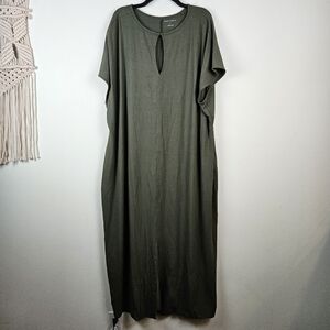 Universal Standard Green Maxi Dress Size XL 26-28